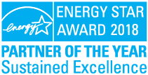 Energy Star Award 2018 - Partner of the Year Sustained Excellence